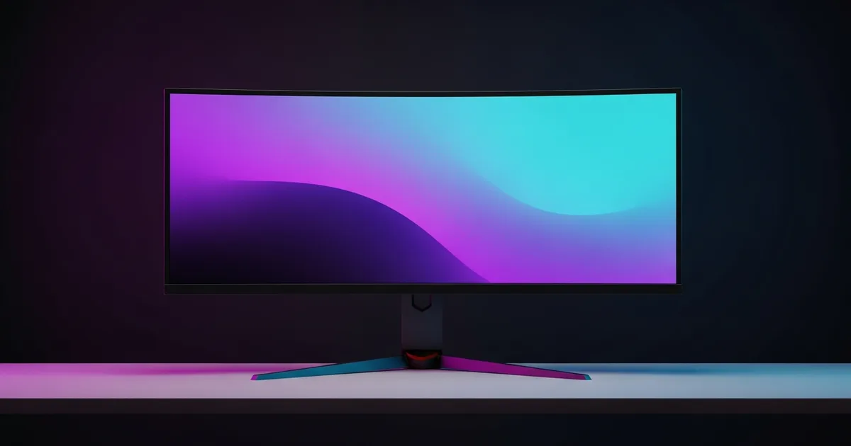 Écran PC incurvé ultrawide, dalle néon — guide d’achat Espace Tech 2026