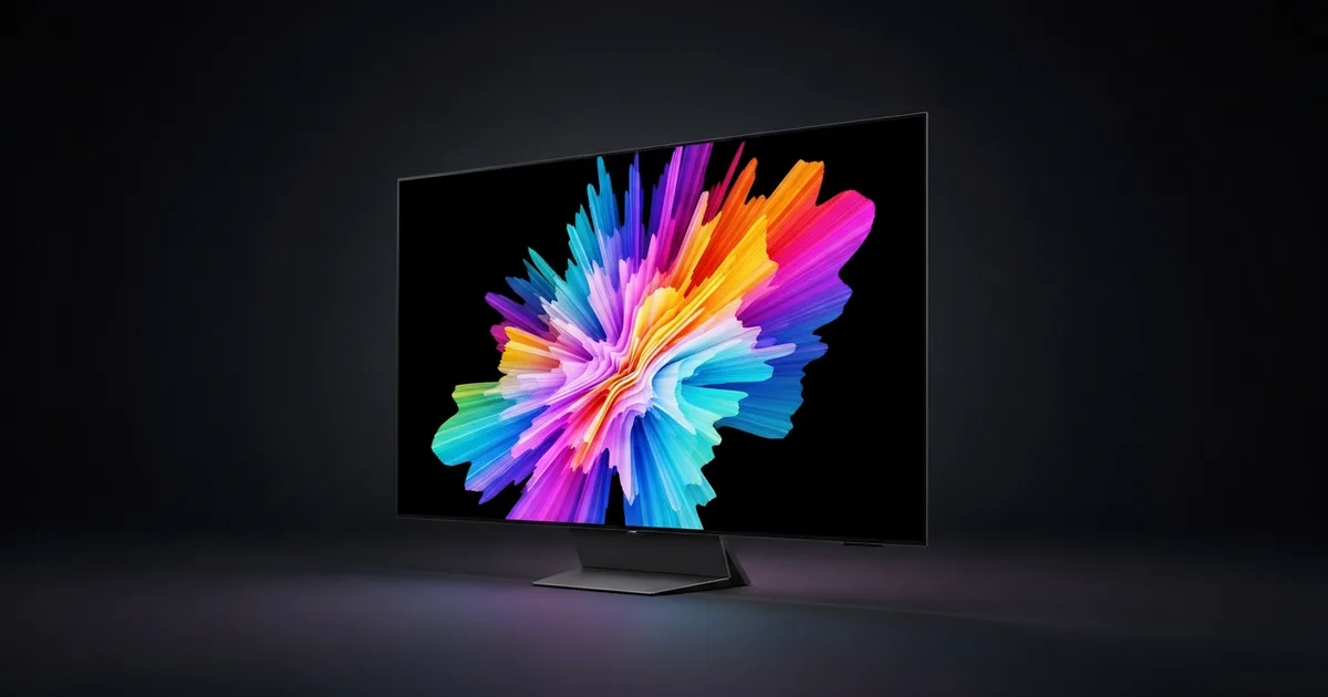 Téléviseur OLED ultra-fin, dalle aux couleurs vives — guide d’achat Espace Tech 2026
